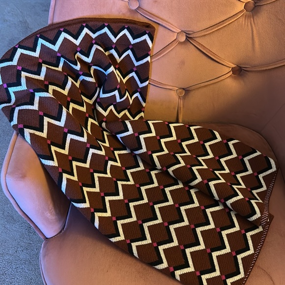 Trina Turk 100% Merino Wool Knit Geometric Print Pencil Skirt S - Picture 4 of 6